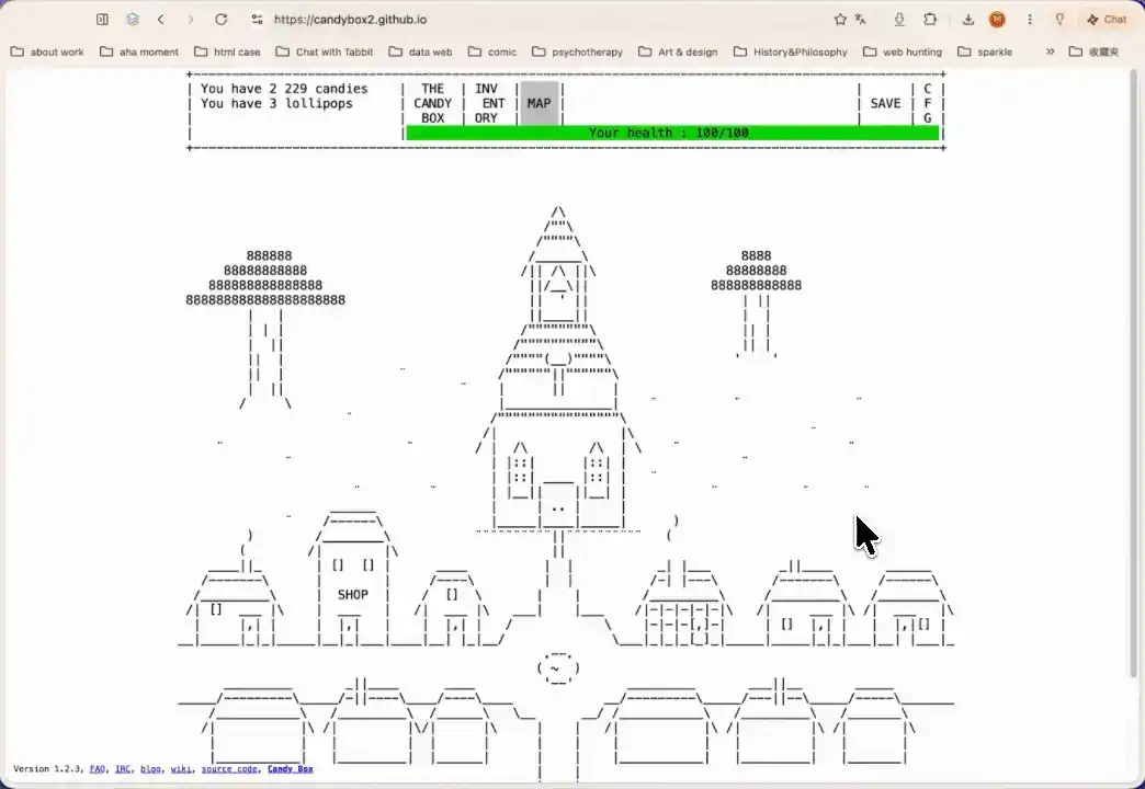 Tiscovery 19|经典 ASCII 字符网页 RPG