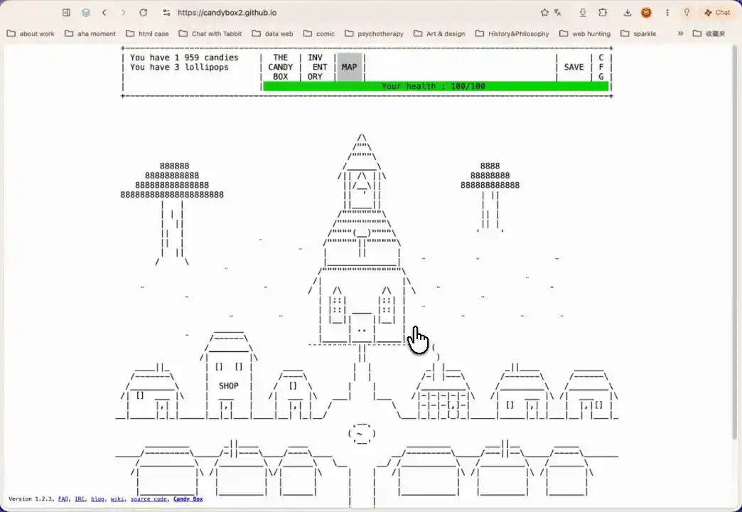 Tiscovery 19|经典 ASCII 字符网页 RPG